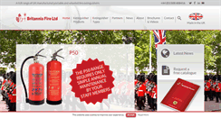 Desktop Screenshot of britannia-fire.co.uk